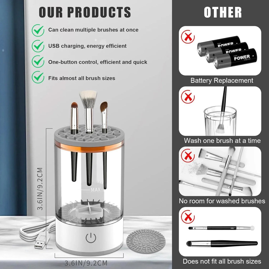 Electric Makeup Brush Cleaner