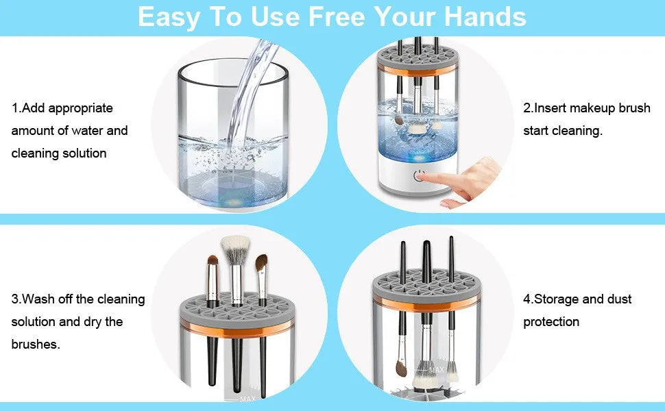 Electric Makeup Brush Cleaner