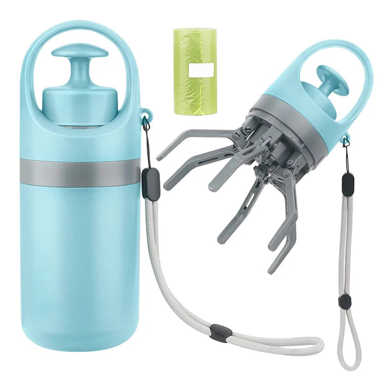 Portable Dog Pooper Scooper with Garbage Bag