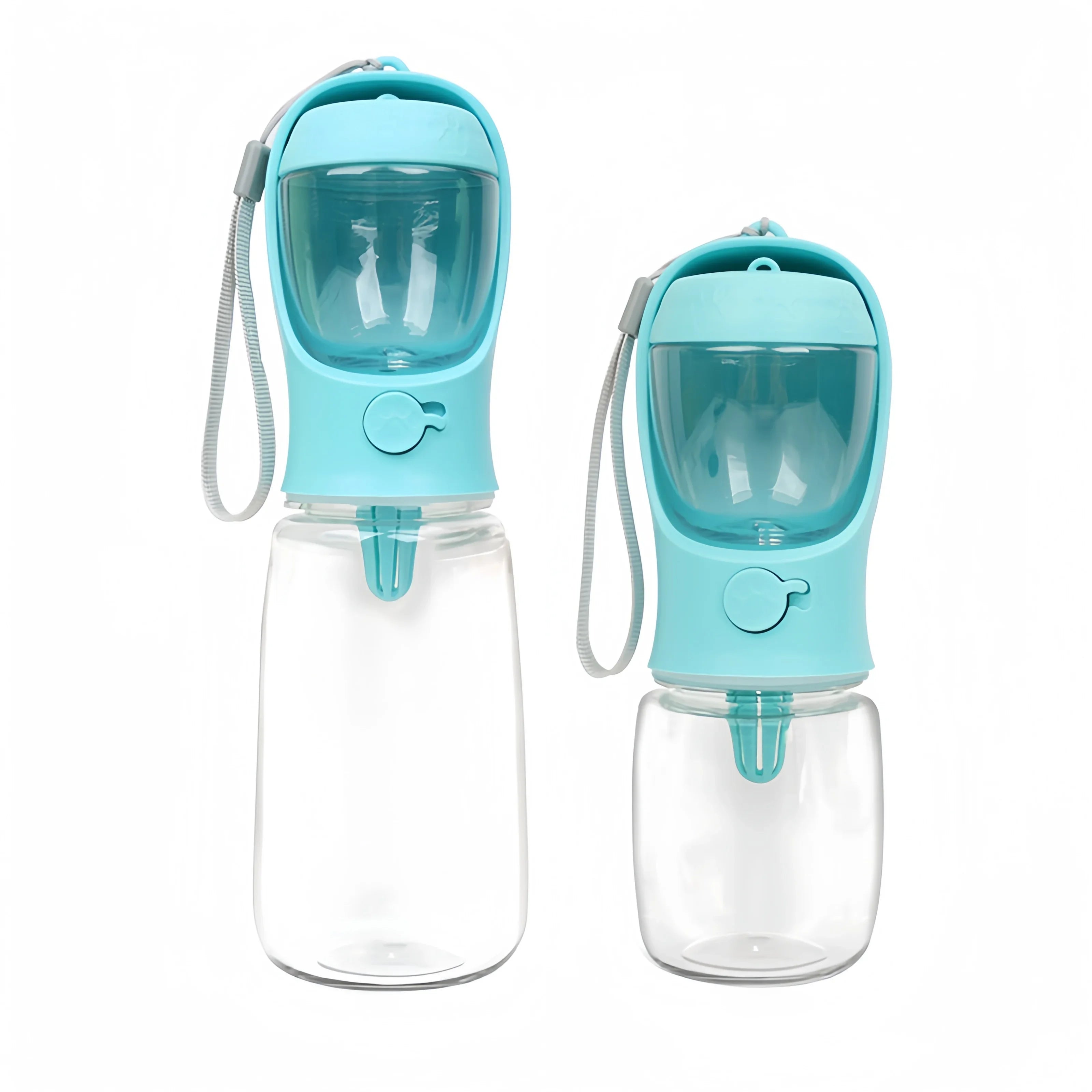 Travel Pet Water Cup Bottle with Food Dispenser